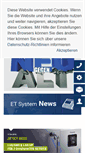 Mobile Screenshot of et-system.de